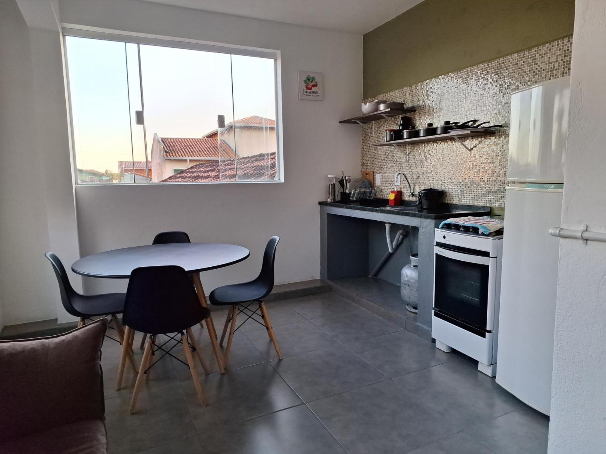 公寓 Chapeu De Sol - Area Gourmet, Tv, Internet, Roupas De Cama E Banho, Jardim, Horta E Pomar *